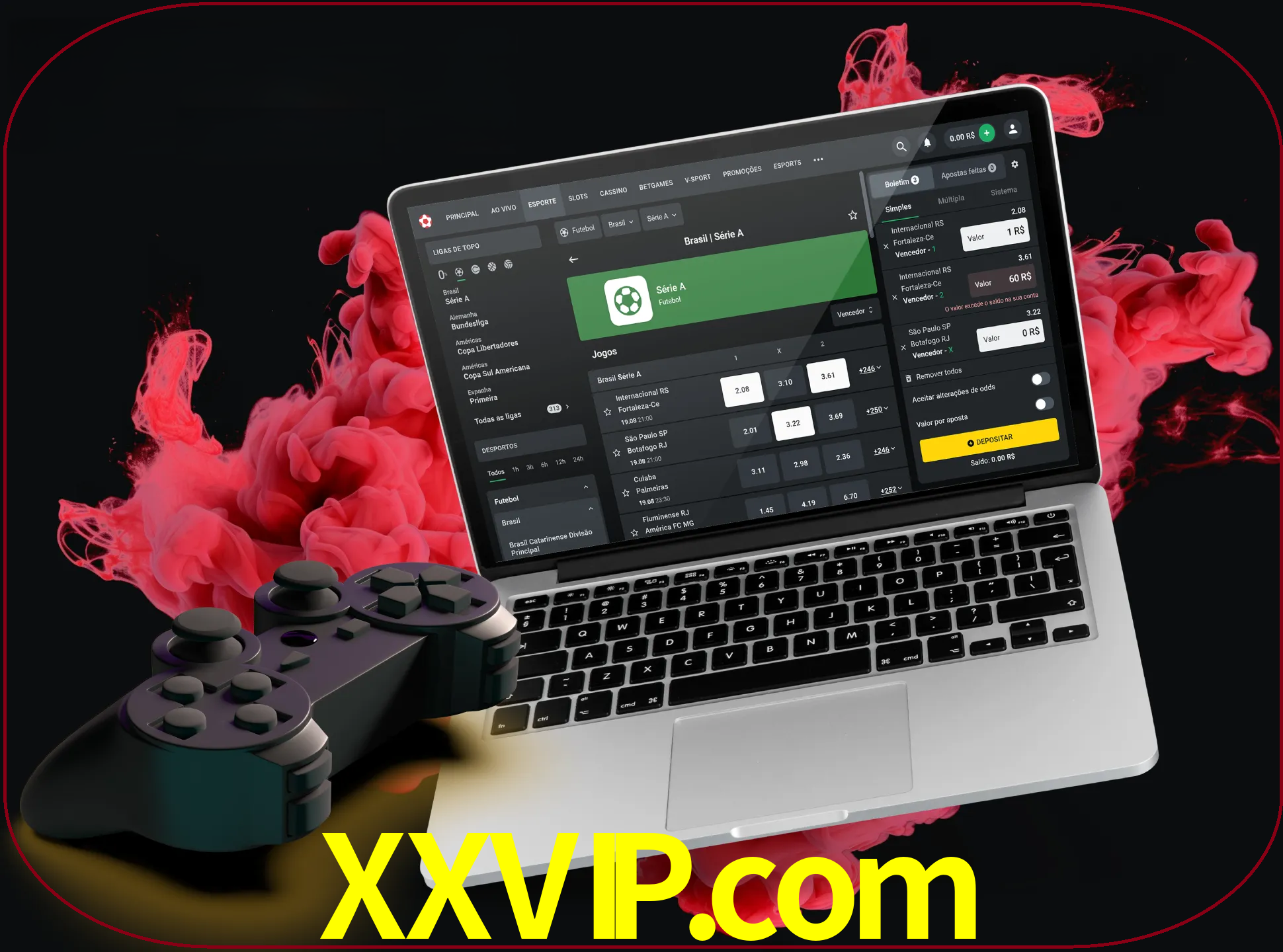 Visite a secção especial de jogos de vídeo em xxvip para descobrir em que jogos pode apostar e ganhar muito dinheiro.
