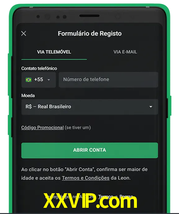 Cadastre-se em LeonBet seguindo passos simples.